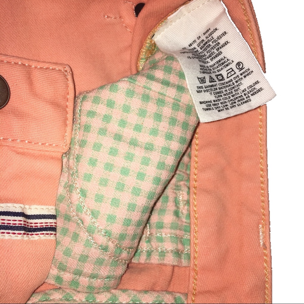 Anthropologie Pilcro Stet Crop Jeans Peach Size 29 - Picture 6 of 8